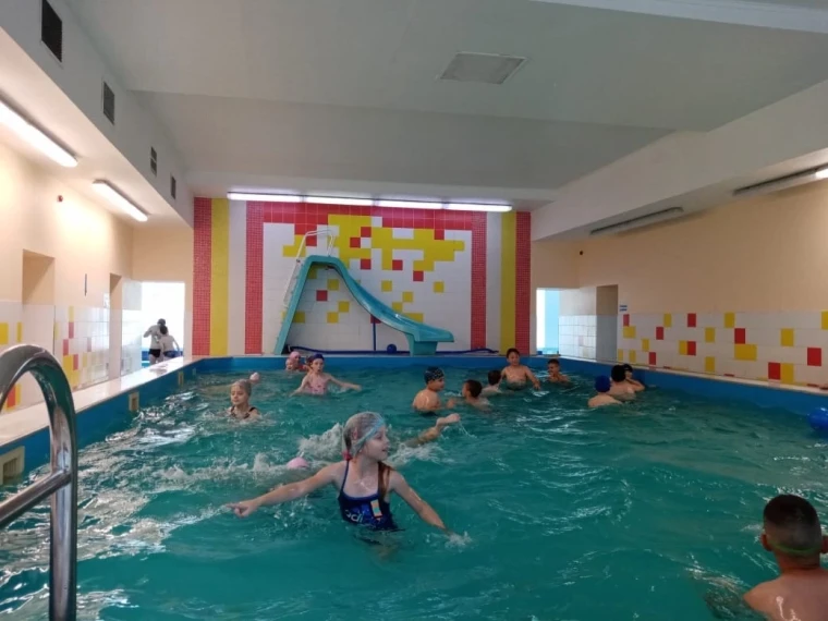 Поход в бассейн.